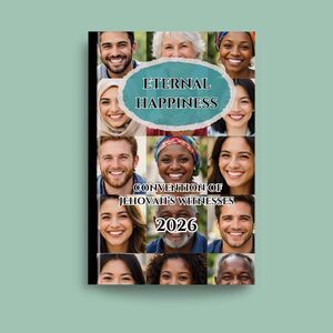 JW Eternal Happiness Convention 2026 Notebook Regional Smiling Faces Edition